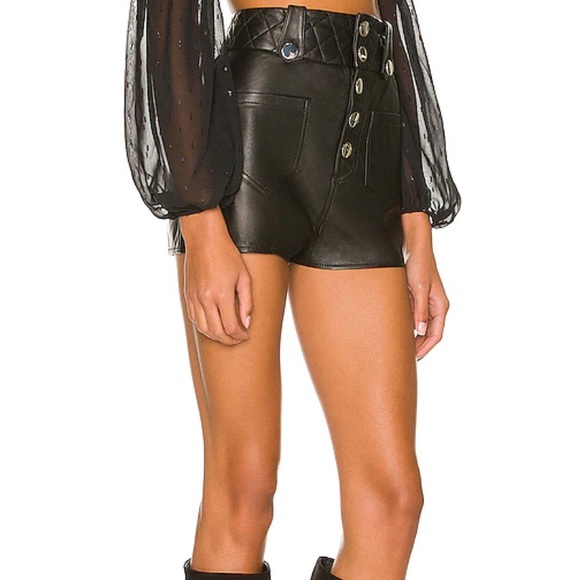 NBD | Shorts | Nbd Ady Leather Short In 